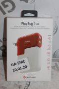 Boxed Plug Bug Duo, iPad and iPhone Charger With Multiple Heads, RRP£65.00