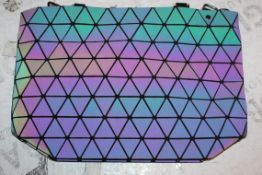 Irridescent Oilslick Gradient Brand New Womens Coolives Tote Bag RRP £45.99