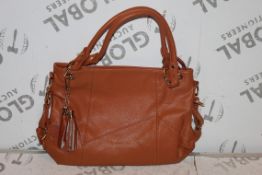 Brand New Womens, Coolives, Tan Leather , Soft Touch, Golden Detail, Handbag, RRP£49.99