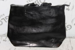 Brand New Womens, Coolives, Black Leather, Tote Shoulder Bag, RRP £55.00