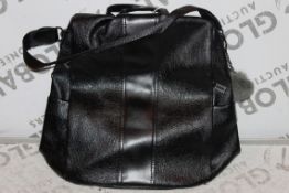 Brand New Womens Coolives Black Leather Pom Shoulder Bag RRP £50