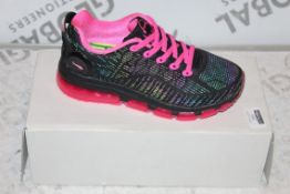 Boxed Brand New Pair of One Mix UK3, Irridescent Running Shoes, Pink, RRP £45.00