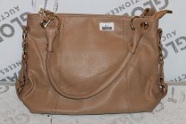 Brand New Womens, Coolives, Beige , Soft Touch, Golden Detail, Handbag, RRP £49.99