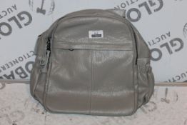 Brand New Womens, Coolives, Soft Grey Leather, Backpack, RRP £50.00