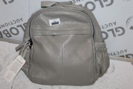 Brand New Womens, Coolives, Soft Grey Leather, Backpack, RRP £50.00