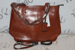 Brand New Womens, Coolives, Tan Leather, Tote Shoulder Bag, RRP £55.00