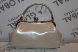 Brand New Womens, Coolives, Ivory, Cliptop Bag, RRP £48.99