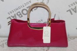 Brand New Womens, Coolives, Hot Pink, Golden Details, Night Bag, RRP £45.99