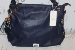 Brand New Womens, Coolives, Midnight Blue , Soft Touch, Golden Detail, Handbag, RRP £49.99