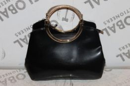 Brand New Womens, Coolives, Black, Golden Details, Night Bag, RRP £45.99