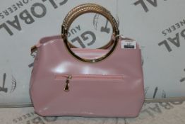Brand New Womens, Coolives, Baby Pink, Golden Detail, Patent Leather, Night Bag, £45.00