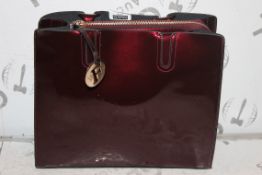Brand New Womens, Coolives, Gloss Purple, Golden Detail, Designer Handbag, RRP £48.99