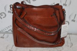 Brand New Womens, Coolives, Tan Leather Single Tote Handbag, RRP £45.00