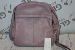 Brand New Womens, Coolives, Baby Pink Leather, Backpack, RRP £50.00