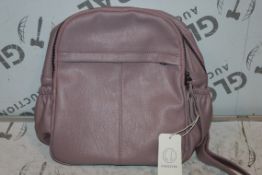 Brand New Womens, Coolives, Baby Pink Leather, Backpack, RRP £50.00