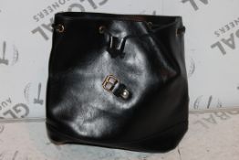 Brand New Womens, Coolives, Black Leather, Backpack - Cross over Bag 2in1 RRP £50.00