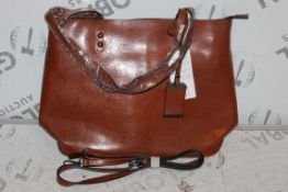 Brand New Womens, Coolives, Tan Leather, Tote Shoulder Bag, RRP £55.00