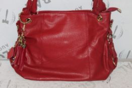 Brand New Womens, Coolives, Red , Soft Touch, Golden Detail, Handbag, RRP £49.99