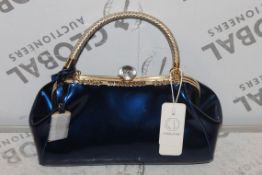 Brand New Womens, Coolives, Midnight Shimmer Blue, Cliptop Bag, RRP £48.99