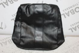 Brand New Womens, Coolives, Black Leather, Pom Pom, Bag, RRP £46.00