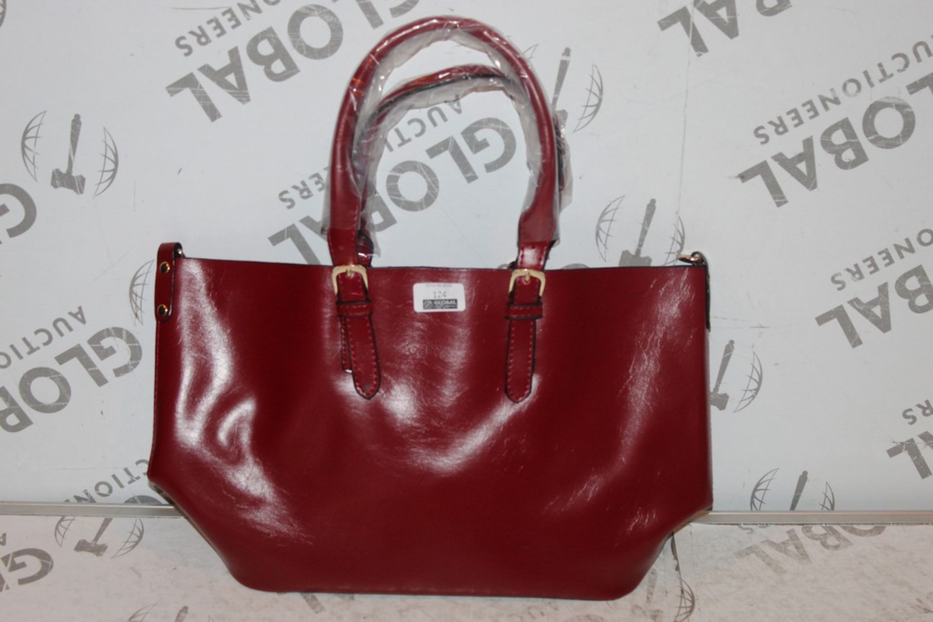 Brand New Womens, Coolives, Deep Red Leather, Tote Shoulder Bag, RRP £55.00