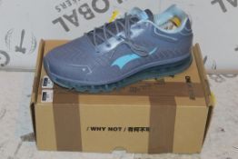 Boxed Brand New Pair of One Mix, Sizes UK 11, Lilac Mens, Running Trainers, RRP £45.00