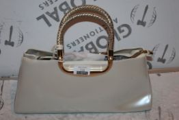 Brand New Womens, Coolives, Baby Pink, Golden Detail, Patent Leather, Night Bag, £45.00