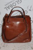 Brand New Womens, Coolives, Tan Leather Single Tote Handbag, RRP £45.00