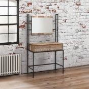 Birlea Dressing Table and Mirror in Rustic RRP £14