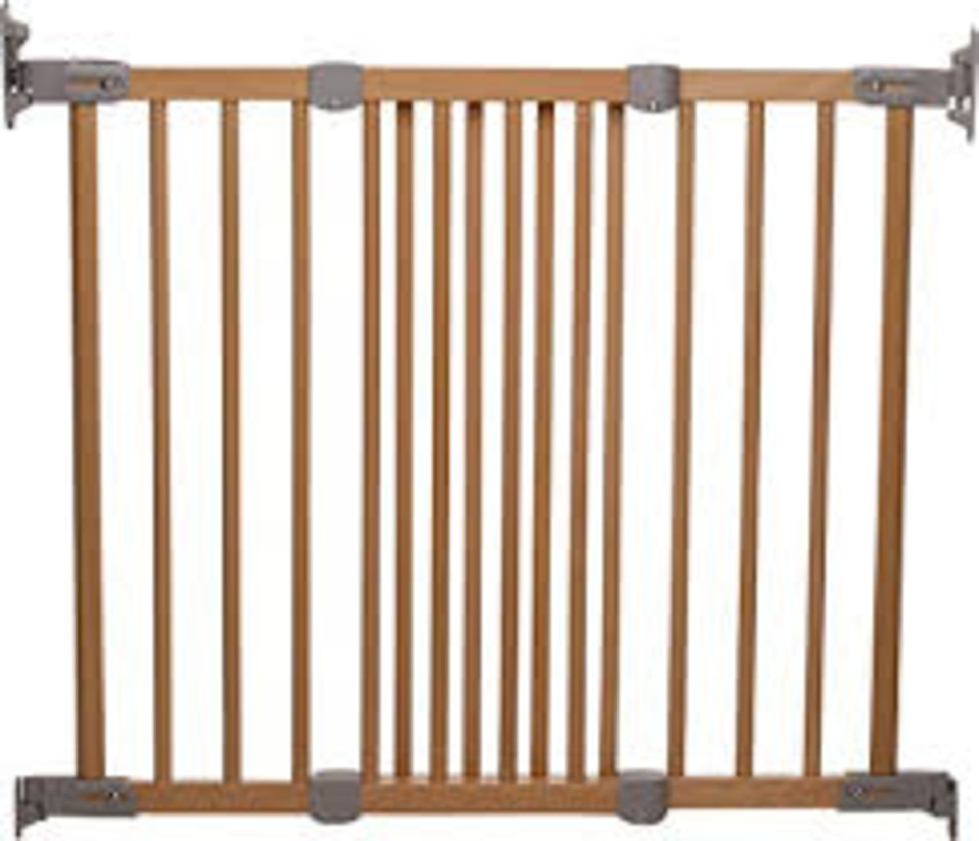 Wooden Extending Baby Gate RRP £60 (4449702) (Publ