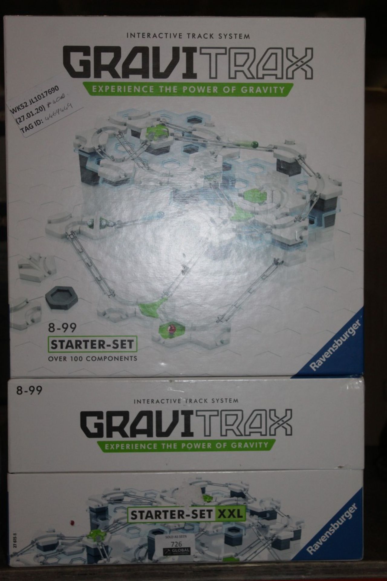 Boxed Gravit Tracks Gravity Track Systems RRP £50