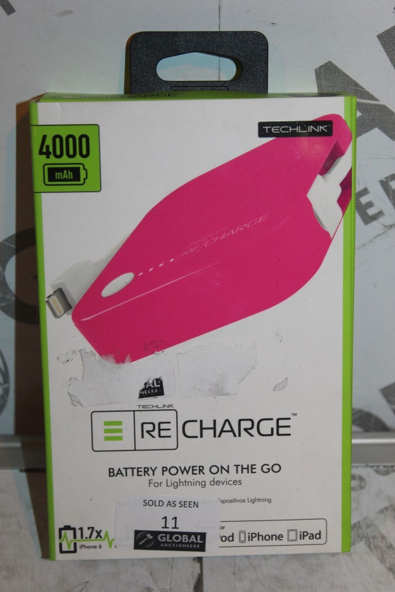 Boxed Brand New Re Charge Techlink Power On The Go