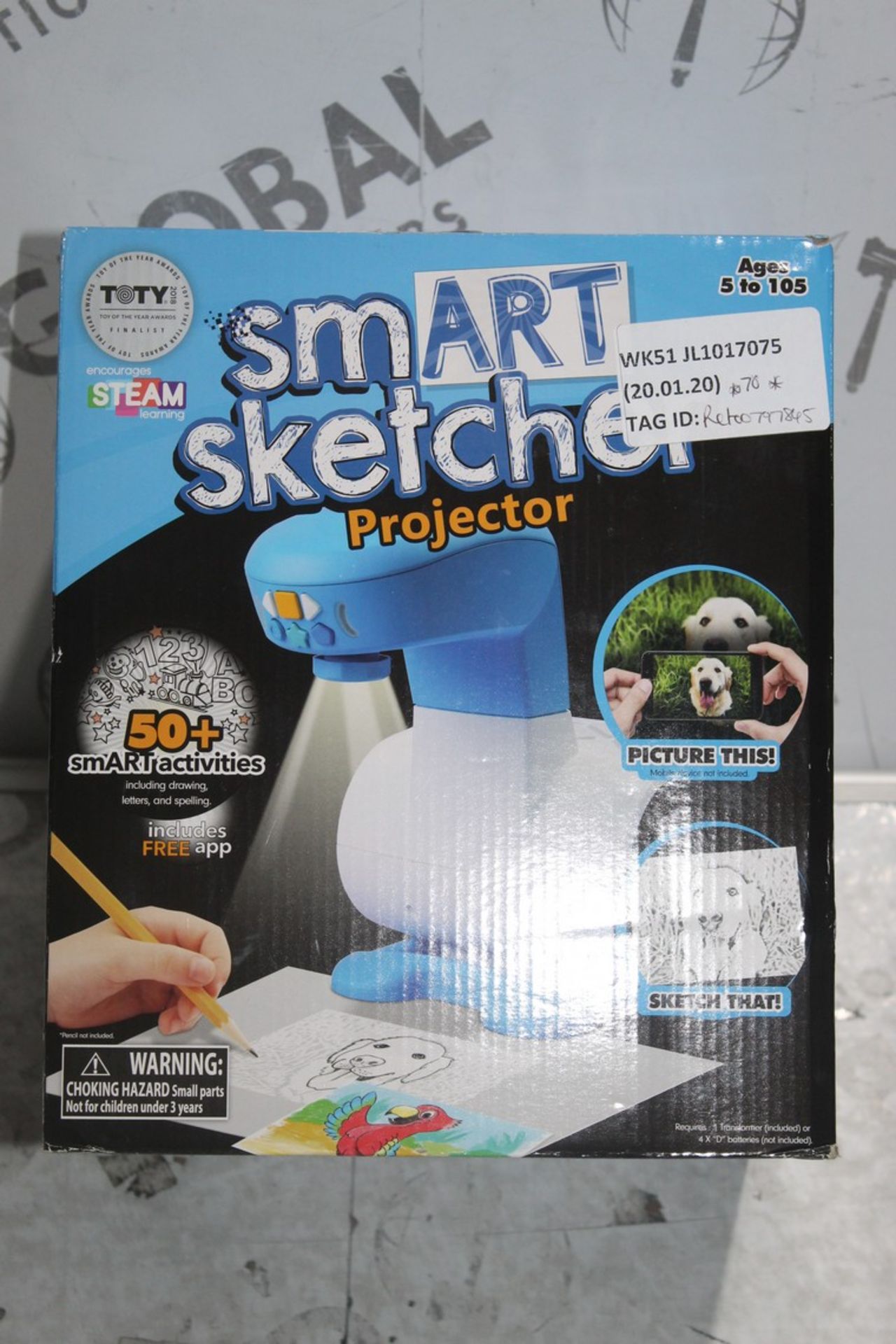 Boxed Smart Sketcher Projector RRP £70 (RET0079784