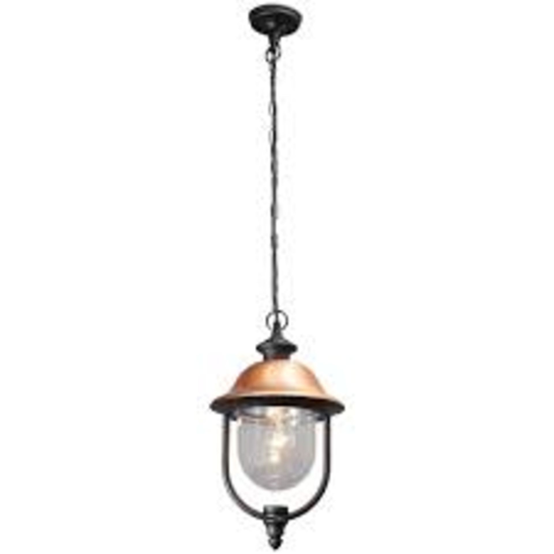 Boxed Demarkt, Copper and Black, Designer Ceiling Light, RRP£50.00 (16509) (Public Viewing and