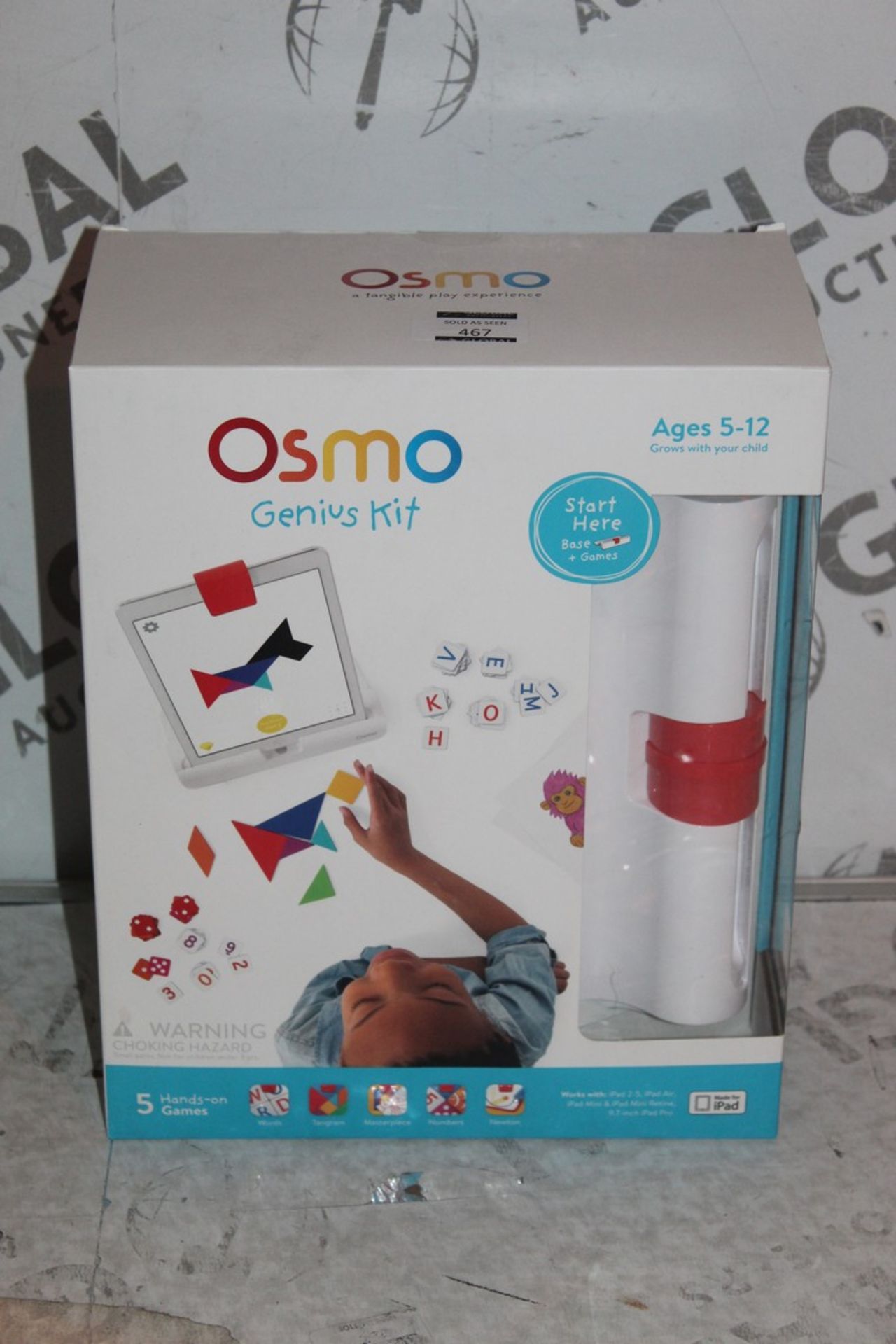 Boxed, Osmo genius Kit, Ages 5-12, Educational Game, RRP£120.00 (Public Viewing and Appraisals