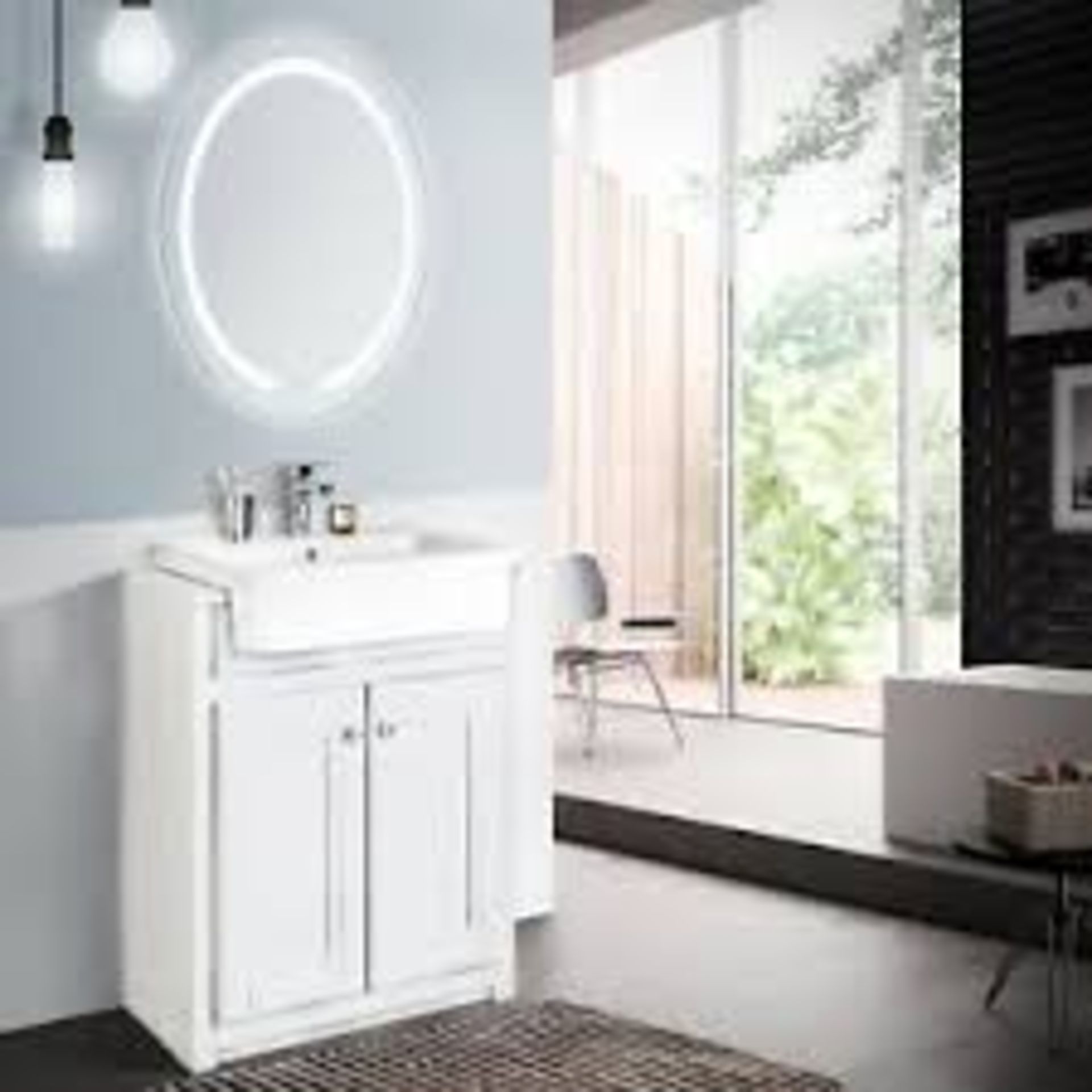 Boxed Tailored Bathrooms, Traditional Belfast, Sink Unit, RRP£120.00(Public Viewing and Appraisals