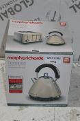 Boxed Morphy Richards Accents 1.5L Pyramid Kettle RRP £60 (Untested Customer Return) (Public Viewing