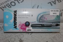 Boxed Pair Of Toni And Guy Illusions 2 Limited Edition Hair Straighteners RRP £100 (Untested/