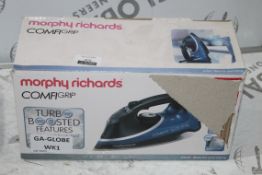 Boxed Morphie Richards Comfy Grip, Steam Iron, rrp£70.00 (Untested Customer Return) (Public