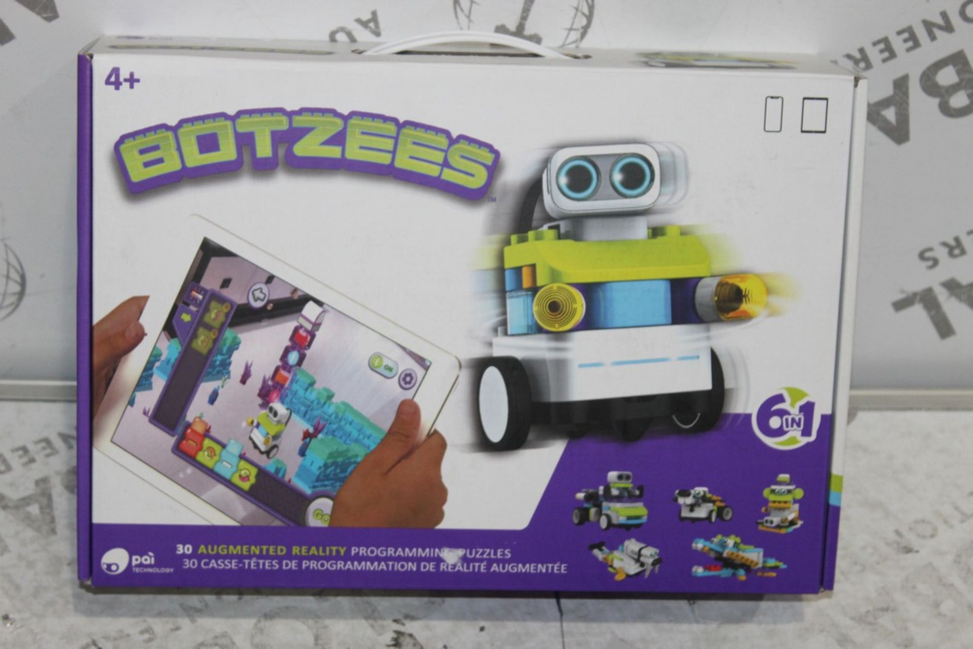 Boxed Botzees 6IN1 30 Argumentized Reality Programmable Puzzles RRP £100 (Public Viewing and