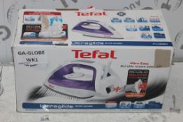 Boxed Tefal Ultra Glide Anti Scale Fv2661 Steam Iron RRP £60 (Untested Customer Return) (Public