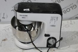 Boxed Russell Hobbs Retro Black And White Stand Mixer RRP £120 (Untested Customer Return) (Public