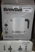 Boxed Assorted Brevelle High Gloss Collection Kitchen Items To Include 1.5L Cordless Jug Kettle