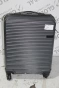 Cubed Grey 360 Wheeled Hard Cabin Bag, RRP£60.00, (RET00166934) (Public Viewing and Appraisals