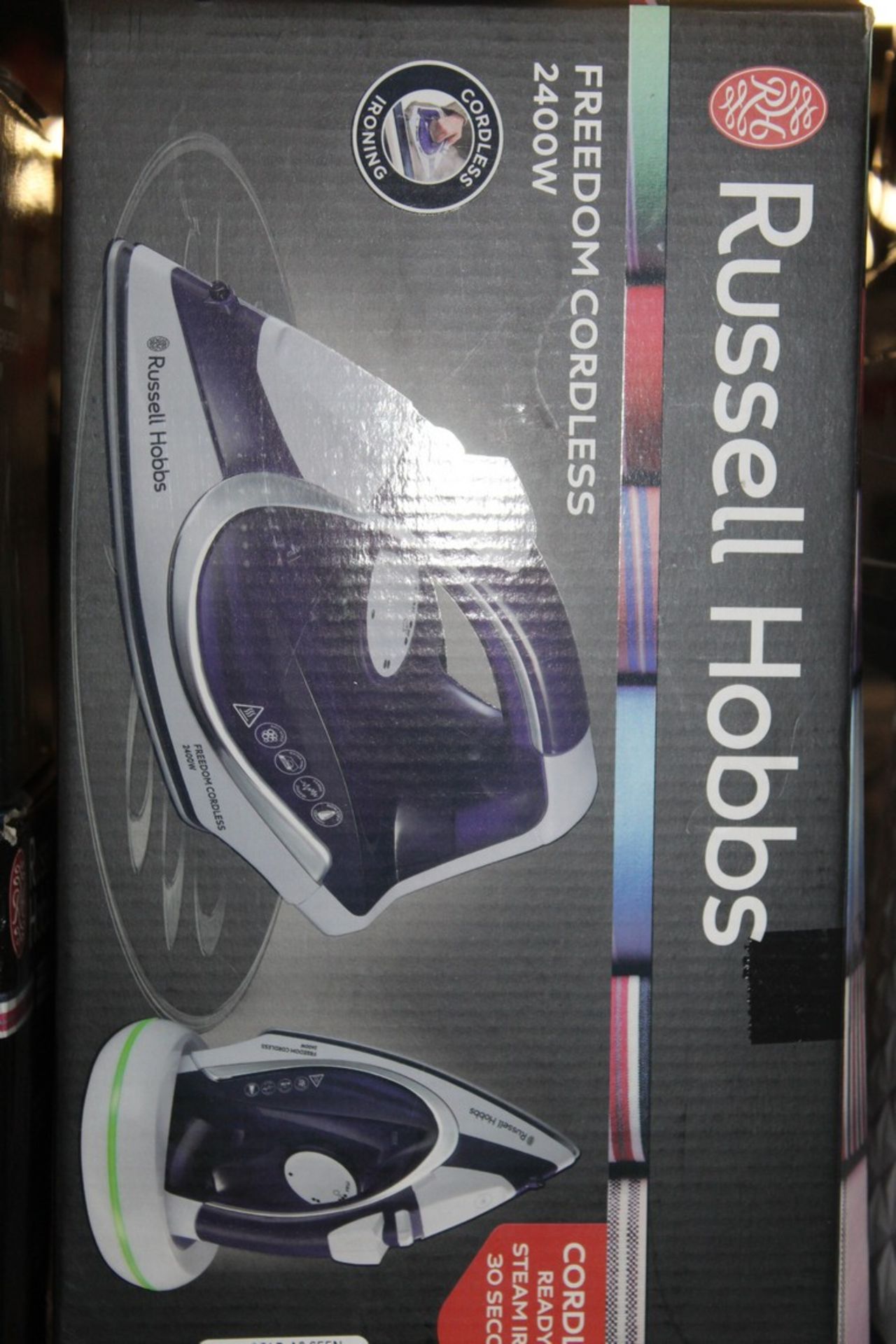 Boxed Russell Hobbs 2400W Freedom Steam Iron RRP £60 (Untested/Customer Returns) (Public Viewing and