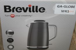 Boxed Brevelle Lustra Storm Grey Kettle RRP £50 (Untested Customer Return) (Public Viewing and