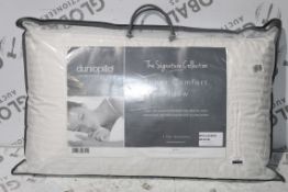 Dunlopillo Signature Collection Comfort Pillow, RRP£70.00 (4678577) (Public Viewing and Appraisals