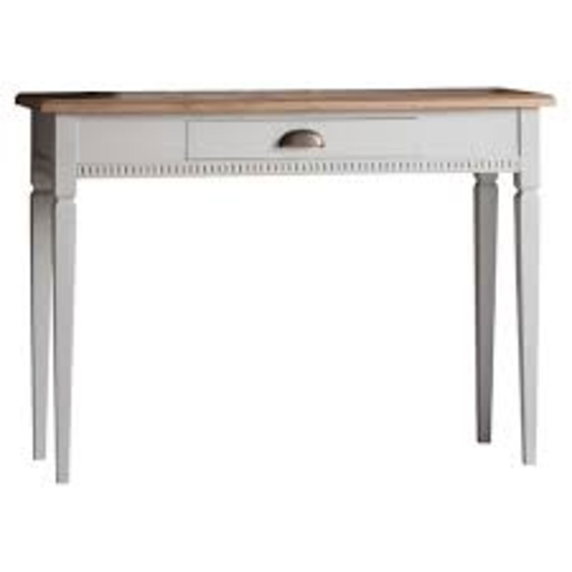 Boxed Hudson Living By Gallery Home, 1 Draw Console Table, RRP£225.00 (17922) (Public Viewing and