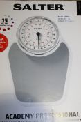 Boxed Pair Of Salter Academy Professional Weighing Scales RRP £70 (RET00681723) (Public Viewing