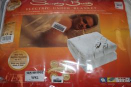 Boxed Sleeping Beauty Electrically Heated Under Blanket RRP £75 (Untested Customer Returns) (